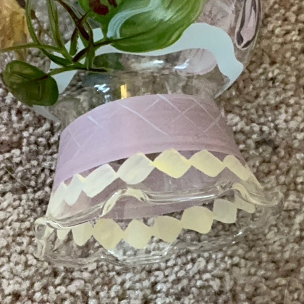 Vintage Hand painted floral Tracy Porter collectors artistic Rare Vase - Picture 10 of 15